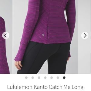 COPY - Lululemon Kanto Catch Me, LS Rulu, size 8